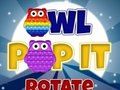 Cluiche Owl Pop It Rothlaigh  ar líne