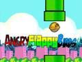 Cluiche Cluiche Éin Flappy Angry  ar líne