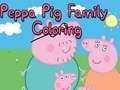 Cluiche Leabhar Dathúcháin Teaghlaigh Peppa Muc  ar líne