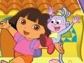 Cluiche Dora an Explorer Reach na Buataisí ar líne Cluiche Dora an Explorer Reach na Buataisí ar líne
