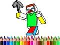 Cluiche Ar Ais ar Scoil: Dathúcháin Minecraft  ar líne