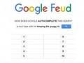 Cluiche Google Feud ar líne