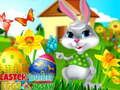 Cluiche Jigsaw Uibheacha Bunny Cásca  ar líne
