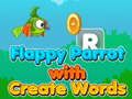 Cluiche Parrot Flappy le Focail Cruthaigh  ar líne