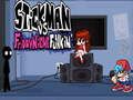 Cluiche Oíche Aoine Funkin vs Stickman  ar líne