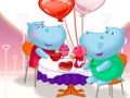 Cluiche Cafe Hippo Valentine ar líne