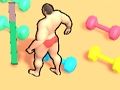 Cluiche Rás Muscle 3D: Cluiche Rith Smash  ar líne