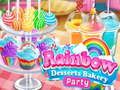 Cluiche Cóisir Bácús Milseoga Rainbow  ar líne
