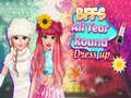 Cluiche BFFs ar feadh na bliana gléasadh suas  ar líne