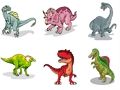 Cluiche Cártaí Dino  ar líne