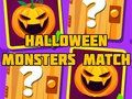 Cluiche Cluiche Oíche Shamhna Monsters Match  ar líne