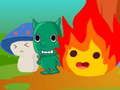 Cluiche Cluiche Fireball Agus Waterball Eachtraíochta 4  ar líne