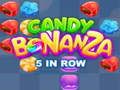 Cluiche Candy Bonanza 5 i ndiaidh a chéile  ar líne