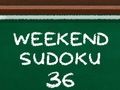 Cluiche Deireadh Seachtaine Sudoku 36  ar líne
