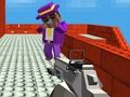 Cluiche Cogaíocht Gangster Blocky Casta  ar líne
