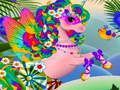 Cluiche Cluiche Glitter Unicorn Gúna Suas Cailíní  ar líne