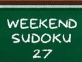 Cluiche Deireadh Seachtaine Sudoku 27  ar líne