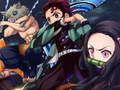 Cluiche Cluiche ar líne Demon Slayer Jigsaw Puzzle  ar líne