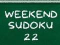Cluiche Deireadh Seachtaine Sudoku 22  ar líne