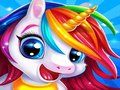Cluiche Samhail Unicorn Gúna Suas  ar líne
