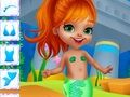 Cluiche Cluiche Líne Mermaid Paper Doll Gúna Suas  ar líne