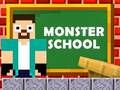 Cluiche Cluiche Herobrine vs Monster School  ar líne
