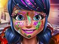 Cluiche Cailín poncaithe makeup don bhliain nua  ar líne