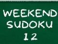 Cluiche Deireadh Seachtaine Sudoku 12  ar líne