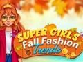 Cluiche Super Girls Fall Treochtaí Faisin  ar líne