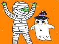 Cluiche Oíche Shamhna Monsters Jigsaw  ar líne