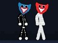 Cluiche Stickman Huggy Saoire Creepy  ar líne
