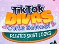 Cluiche Breathnaíonn Sciorta Pleated Scoil Gleoite TikTok Divas  ar líne