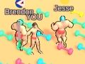 Cluiche Rásaíocht muscle, ag rith 3D  ar líne