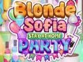 Cluiche Sóifia blonde Cóisir Fan sa Bhaile  ar líne