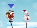 Cluiche Cluiche Líne Santa SnowMan Léim  ar líne