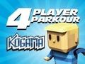 Cluiche Kogama: 4 Imreoirí Parkour  ar líne