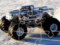 Cluiche Cluiche Gheimhridh Monster Truck Puzzles  ar líne
