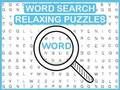 Cluiche Puzzles Suaimhnis Cuardach Focal  ar líne