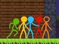 Cluiche Cluiche ar líne saor in aisce Stickman Parkour 2: Bloc Lucky  ar líne