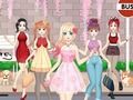 Cluiche Cluiche Cailíní Anime gléasadh suas  ar líne