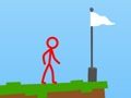 Cluiche Stickman ceardaíochta parkour  ar líne