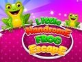 Cluiche Cluiche Líne Little Dathúil Frog Escape  ar líne