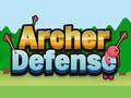 Cluiche Archer Defense Casta  ar líne