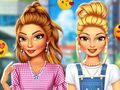 Cluiche Éadaí Jeans Sracadh Super Girls  ar líne