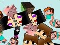 Cluiche Dteagmháil minecraft  ar líne