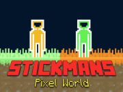 Cluiche Cluiche Stickmans Pixel World ar líne  ar líne