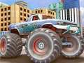 Cluiche Cluiche Insamhladh Tiomána Stunt Truck Monster  ar líne