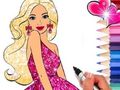 Cluiche Leabhar Dathúcháin: Barbie  ar líne