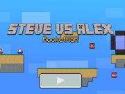 Cluiche Steve vs Alex Rocketman ar líne