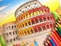 Cluiche Leabhar Dathúcháin: An Colosseum Rómhánach  ar líne